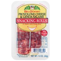 BelGioioso Provolone Cheese & Genoa Salame Snack