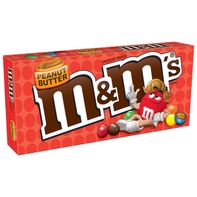 Bonbons M&M's au beurre de cacahuète et chocolat au lait - Boîte de cinéma