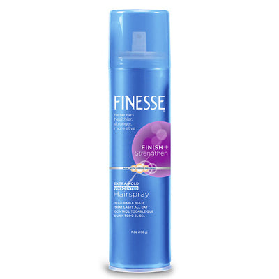 Finesse Laca para el Cabello de Firme Sujeción, Sin Fragancia