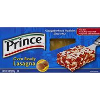 Prince Lasagna, Oven Ready