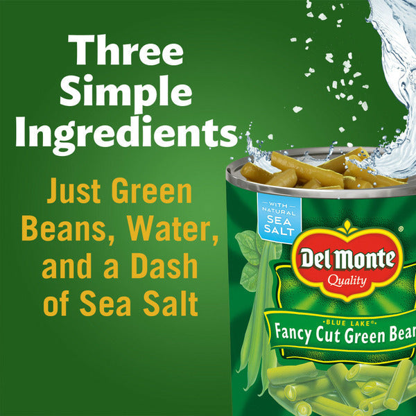 Del Monte Blue Lake Fancy Cut Green Beans - Canned Vegetables