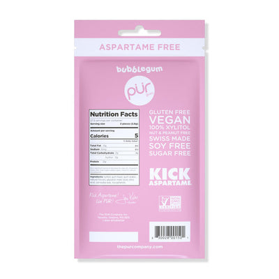 PÜR Chicle de Chicle - Sin Aspartame, Chicle de Xilitol 100%