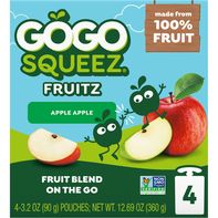 GoGo Squeez Applesauce, Apple Apple