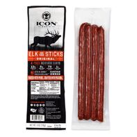 ICON Meats Palitos de Alce y Cerdo - 4 oz - Paquete de 4