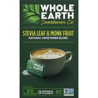 Whole Earth Natural Sweetener Blend with Stevia Leaf