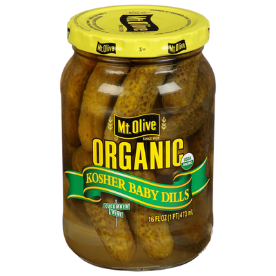 Cornichons bio kasher Mt. Olive - Pickles premium