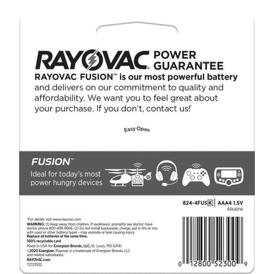 RAYOVAC AAA Alkaline Batteries - Reliable Power Source