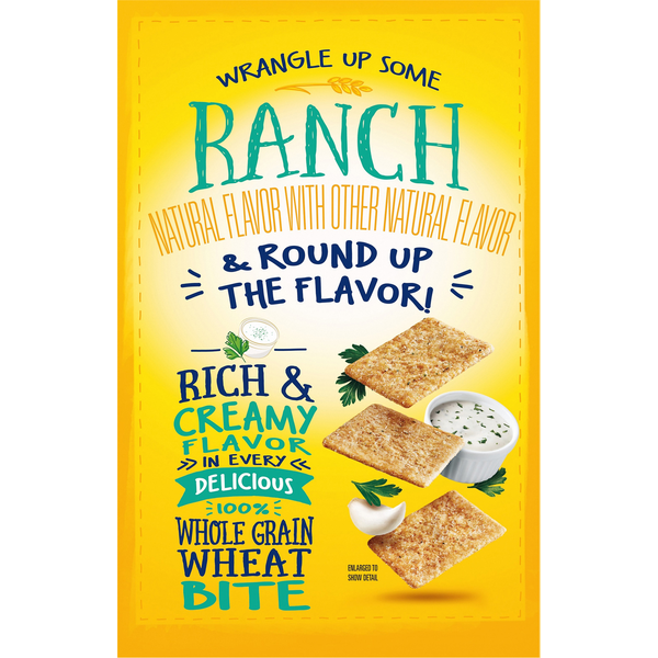 Wheat Thins 100% Grano Integral Sabor Ranch