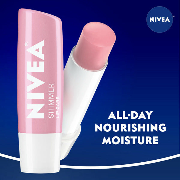 NIVEA Shimmer Moisturizing Lip Balm Stick
