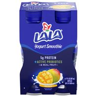 Batidos de Yogur de Mango LALA - Paquete de 4