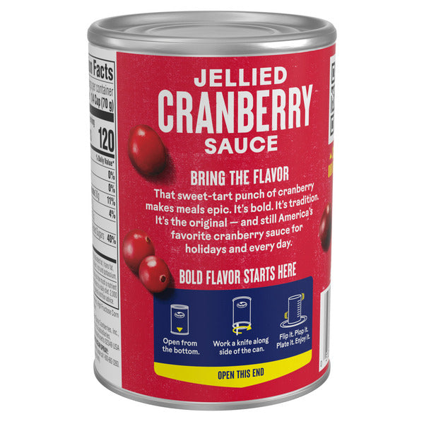 Sauce aux canneberges gélifiée Ocean Spray - Accompagnement en conserve premium