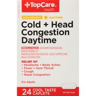 TopCare Daytime Cold & Head Congestion Relief