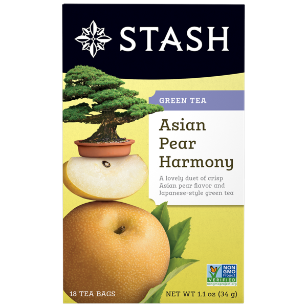 Thé vert harmonie poire asiatique Stash
