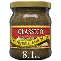 Sauce et tartinade au pesto traditionnel Classico au basilic
