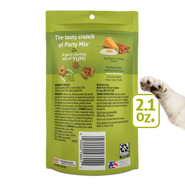 Purina Friskies Party Mix Morning Munch Crunch Cat Treats