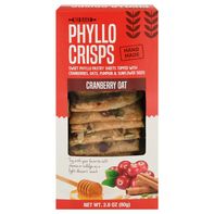 NU BAKE Galletas de Phyllo de Avena y Arándano