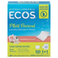 Ecos Laundry Detergent Sheets - Plant Powered Clean