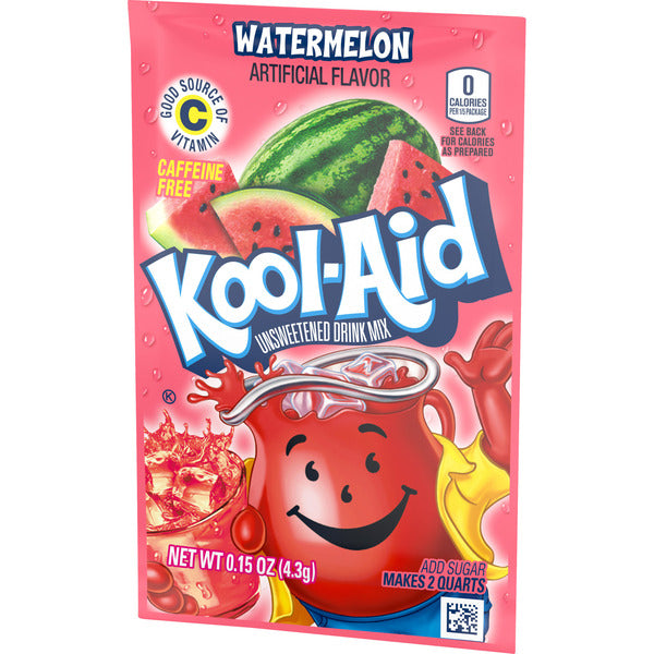 Kool-Aid Unsweetened Watermelon Powdered Drink Mix