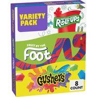 Paquete Variado de Fruit Roll-Ups - Deliciosos Snacks de Fruta