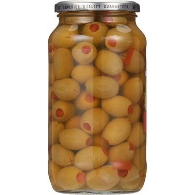 Aceitunas Reina Rellenas de Pimiento Pearls