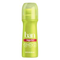 Desodorante Roll-On Invisible de Aroma Regular Ban