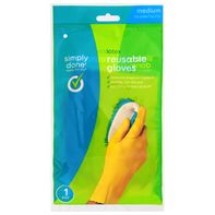 Simply Done Medium Latex Household Gloves