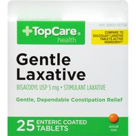 TopCare Gentle Laxative Tablets, 5 mg