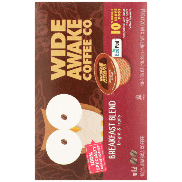 Cápsulas de Café de Mezcla Suave Wide Awake