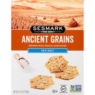 Sesmark Sea Salt Rice Crackers with Ancient Grains