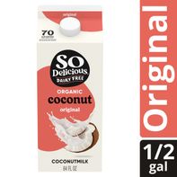 So Delicious Dairy Free Organic Coconut Milk Beverage