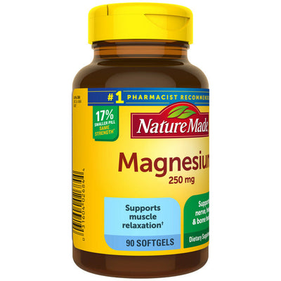 Nature Made Magnesio 250 mg Softgels