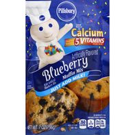 Mezcla para Muffins de Arándano Pillsbury, 7oz