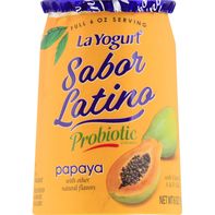 La Yogurt Lowfat Papaya Blended Yogurt