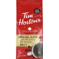 Tim Hortons 100% Arabica Ground Coffee, Medium Roast