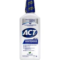 Bain de bouche fluoré ACT Anticavity - Formule blanchissante