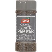 Poivre noir moulu Badia Spices