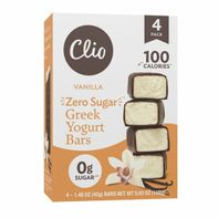 Barras de Yogur Griego de Vainilla Clio Sin Azúcar