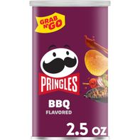 Pringles BBQ Potato Crisps - Savory Snack Delight