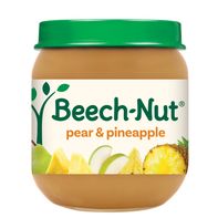 Beech-Nut Etapa 2 Comida para Bebés, Pera y Piña, 4 oz