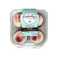Kimberley's Bakeshoppe Gourmet Red Velvet Cupcakes