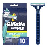 Gillette Sensor2 Plus Maquinillas de Afeitar Desechables con Cabezal Pivotante
