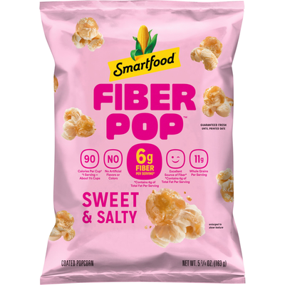 Smartfood Fiber Pop Palomitas Dulces y Saladas