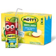 Jugo de Manzana y Uva Blanca 100% de Mott's