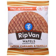 Rip Van Wafels Dutch Caramel & Vanilla Wafels