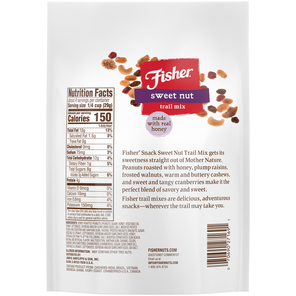 Mezcla de Nueces Dulces Fisher