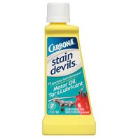 Carbona Stain Devils #7 - Removedor de manchas de aceite de motor, alquitrán y lubricantes