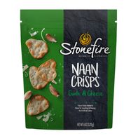 Stonefire Naan Crisps Ail & Fromage