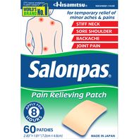 Parche Analgésico Salonpas - 2.83 x 1.81 in