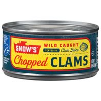 Almejas Picadas de Snow