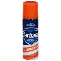 Crème à raser épaisse et riche Barbasol pour peau sensible